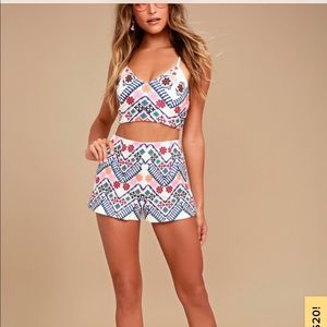 Lulus two piece outfit